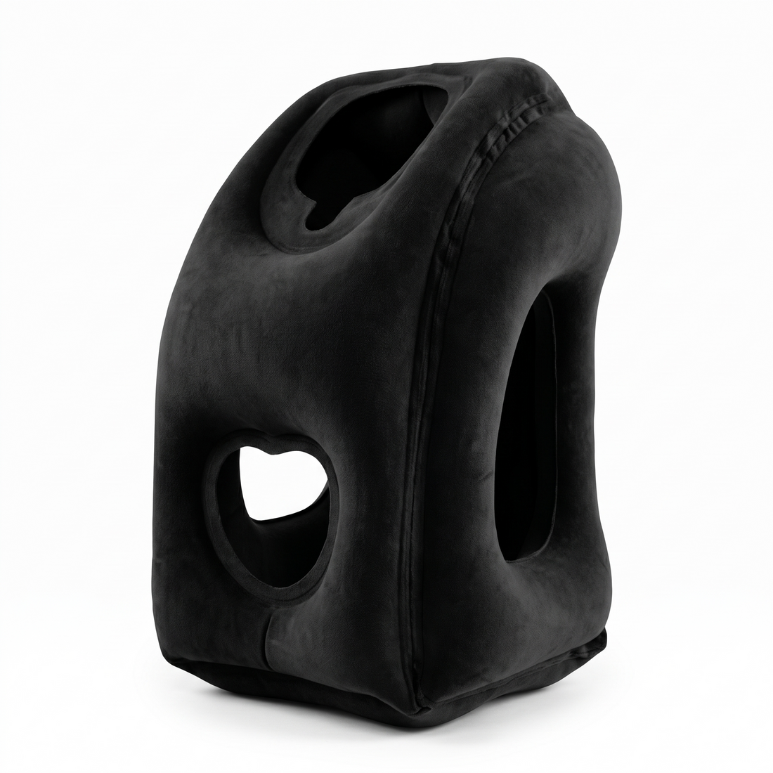 Skynap travel sleep pillow in Jet Black